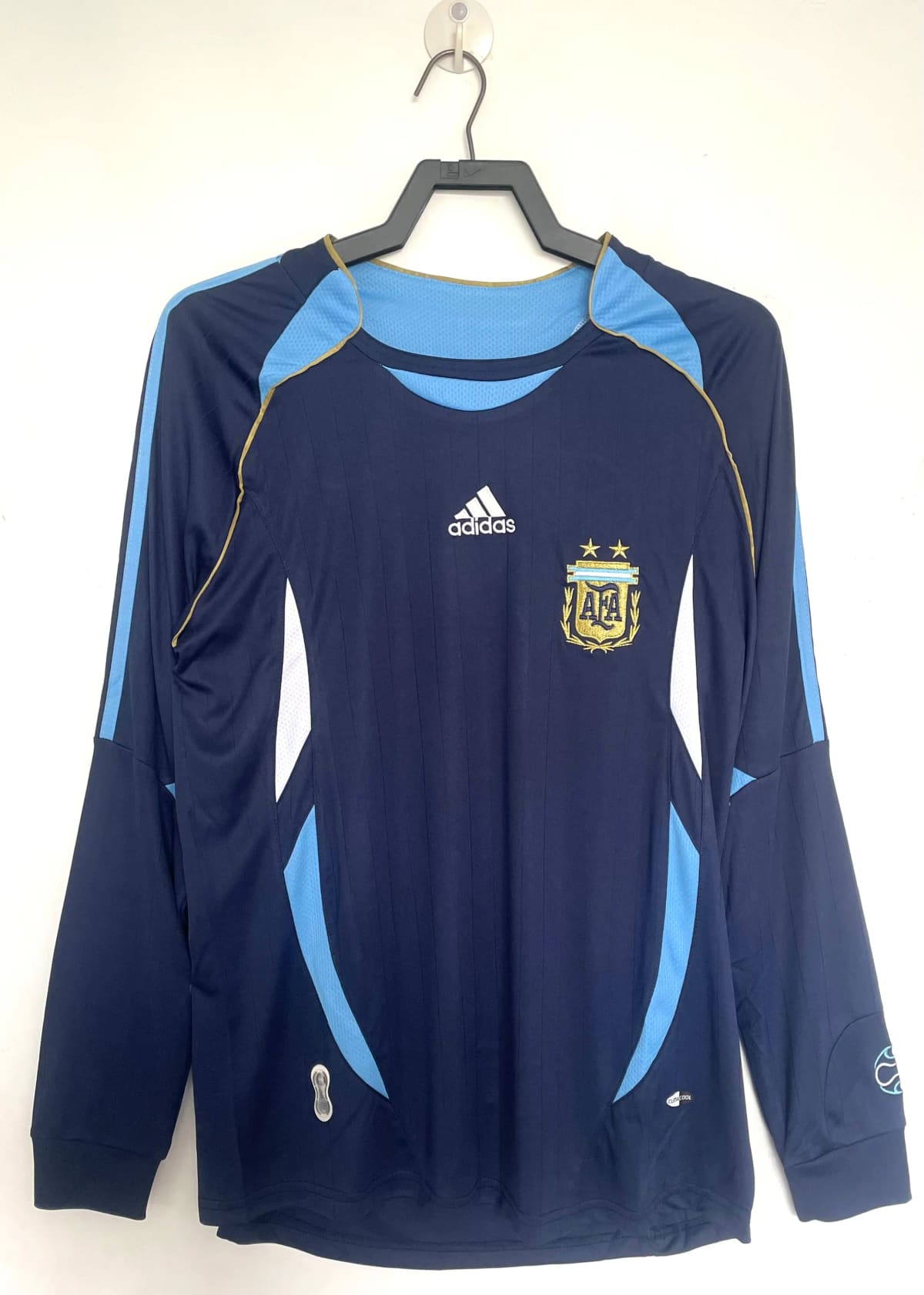 2006 Argentina Away Retro Long-Sleeve Jersey 1