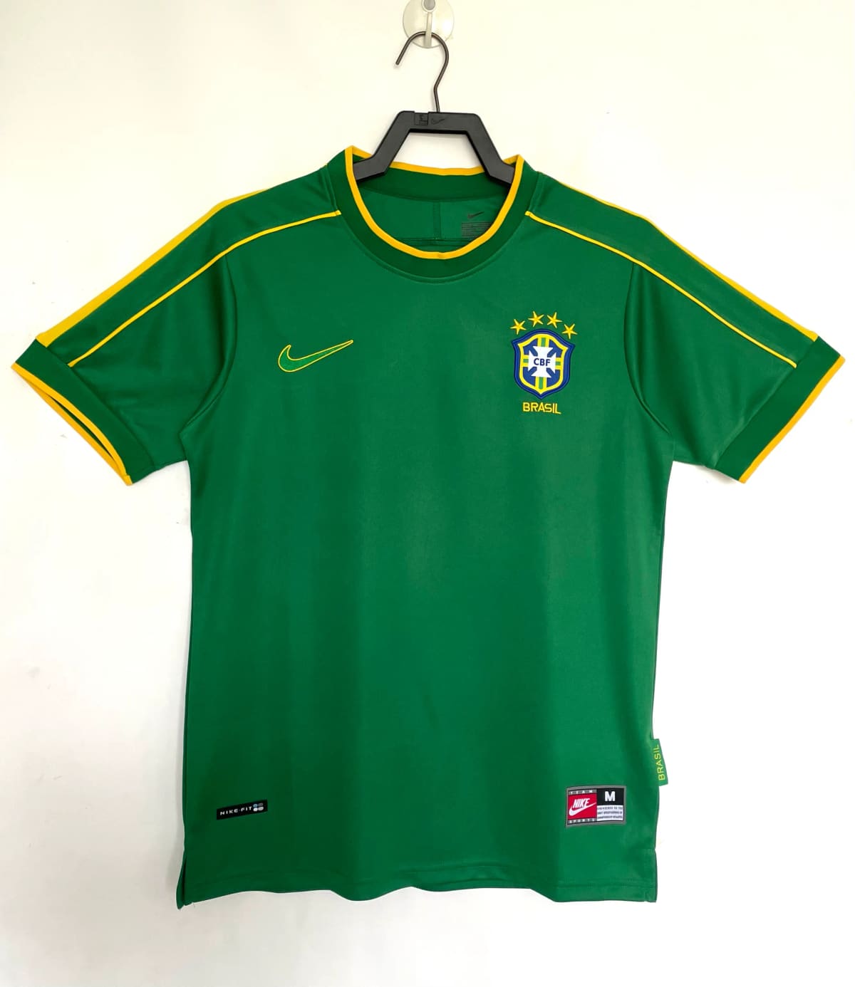 1998 Brazil Goalkeeper Retro Jersey