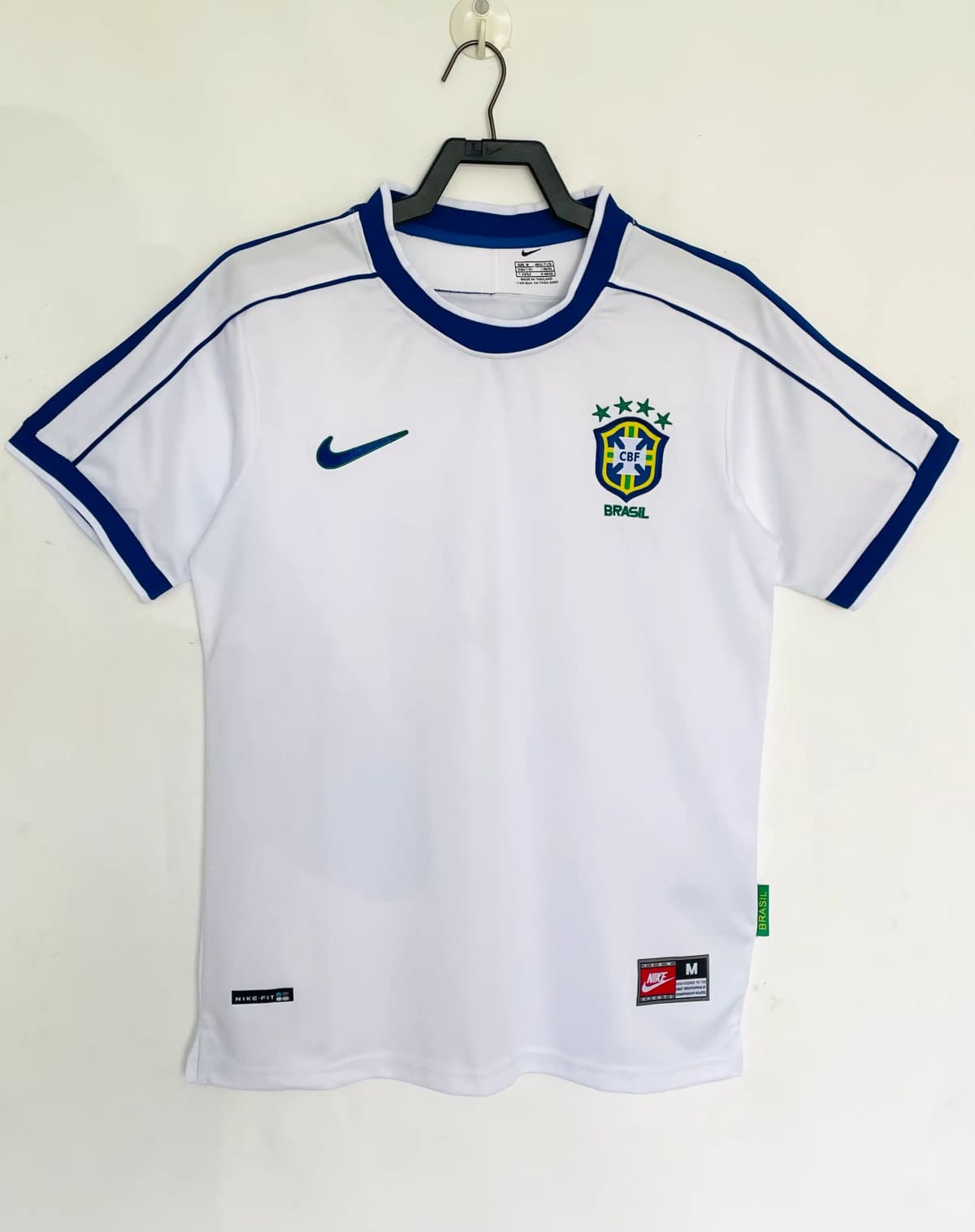 1998 Brazil Home Retro Jersey