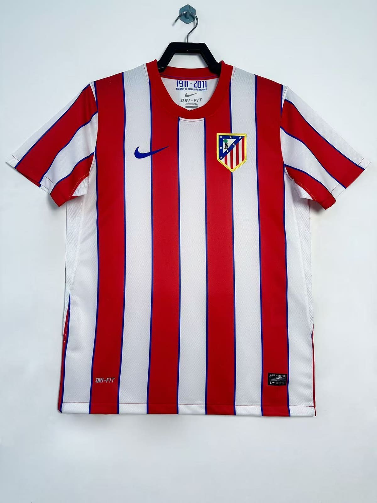 2011–12 Atlético Madrid Home Retro Jersey – Champions League Edition