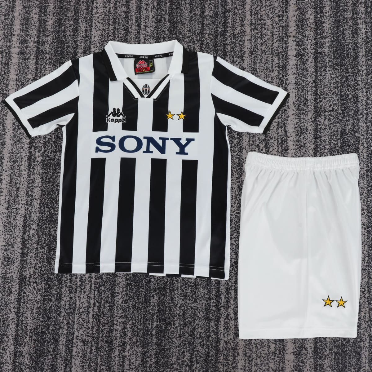 1995-96 Juventus Home Retro Jersey - Children's