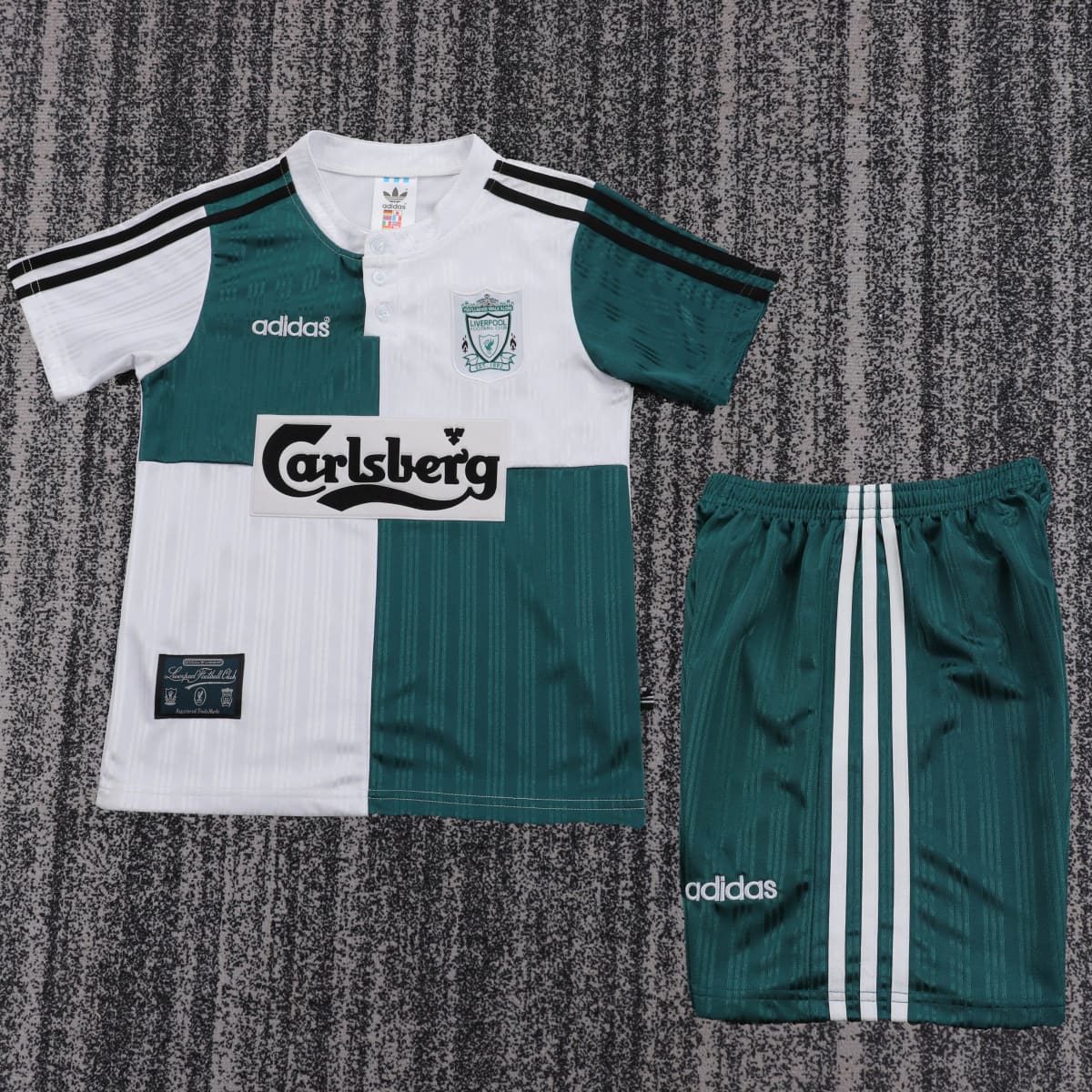 1995-96 Liverpool Away Retro Jersey - Kids