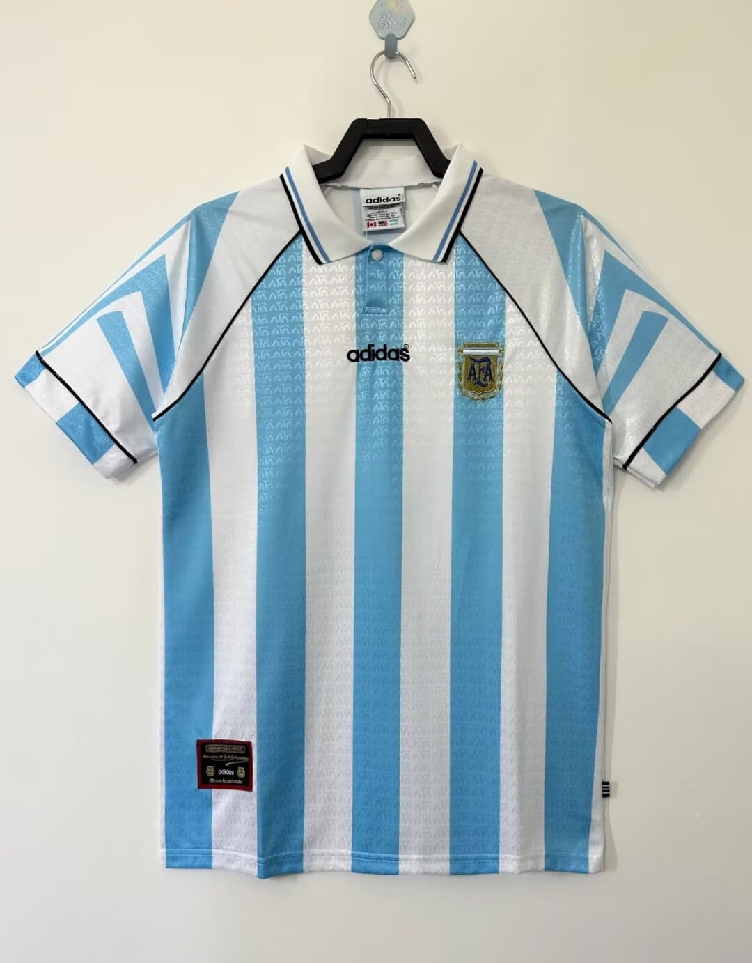 1996-97 Argentina Home Retro Jersey