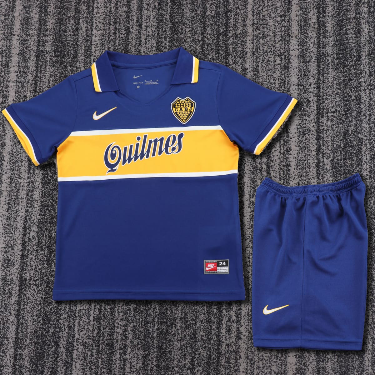 1996-97 Boca Juniors Home Retro Jersey - Children's