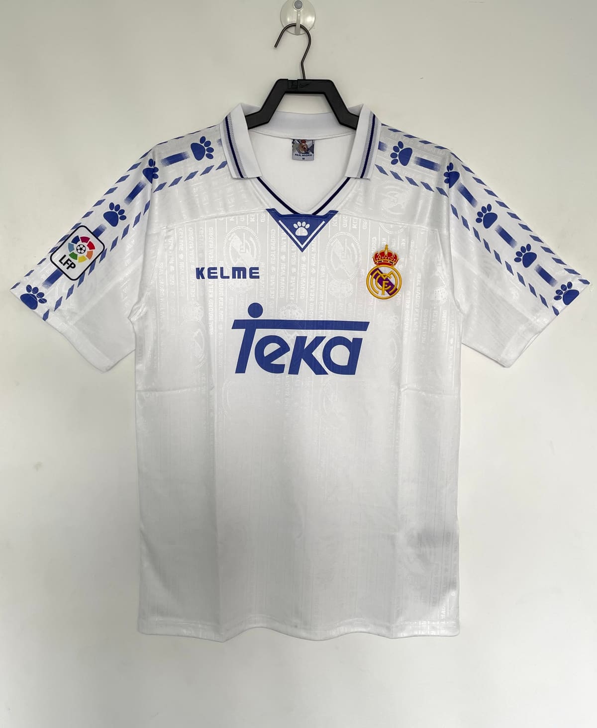 1996-97 Real Madrid Home Retro Jersey