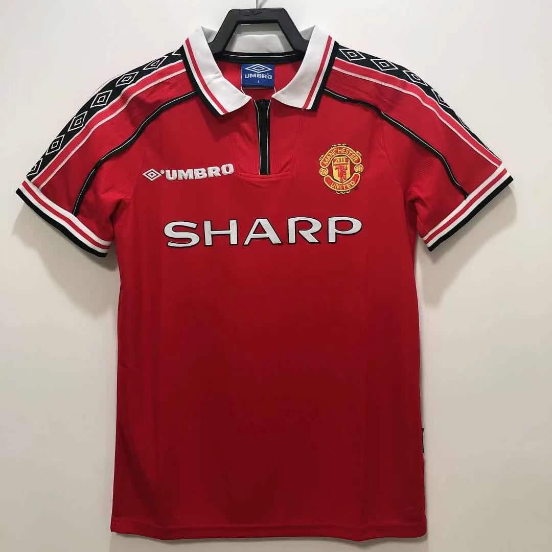 1998-99 Manchester United Home Retro Jersey