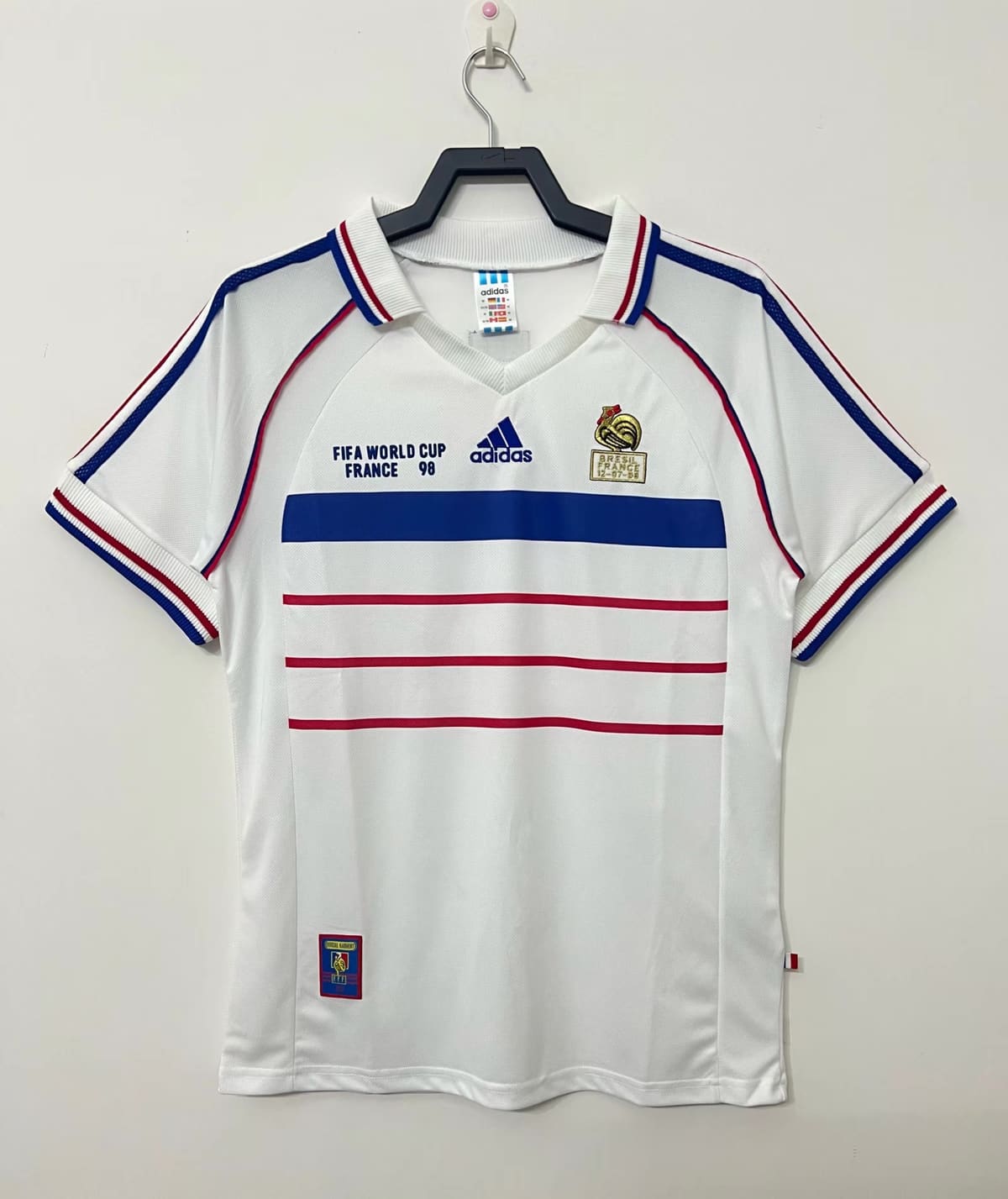 1998 France Away Retro Jersey
