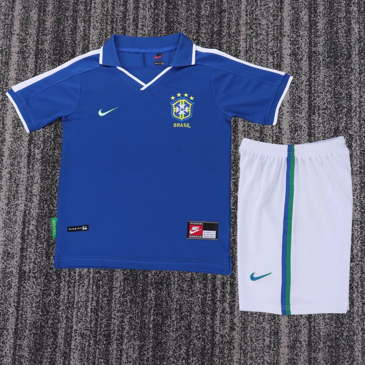 1997 Brazil Away Retro Shirt - Kids Sizes 1