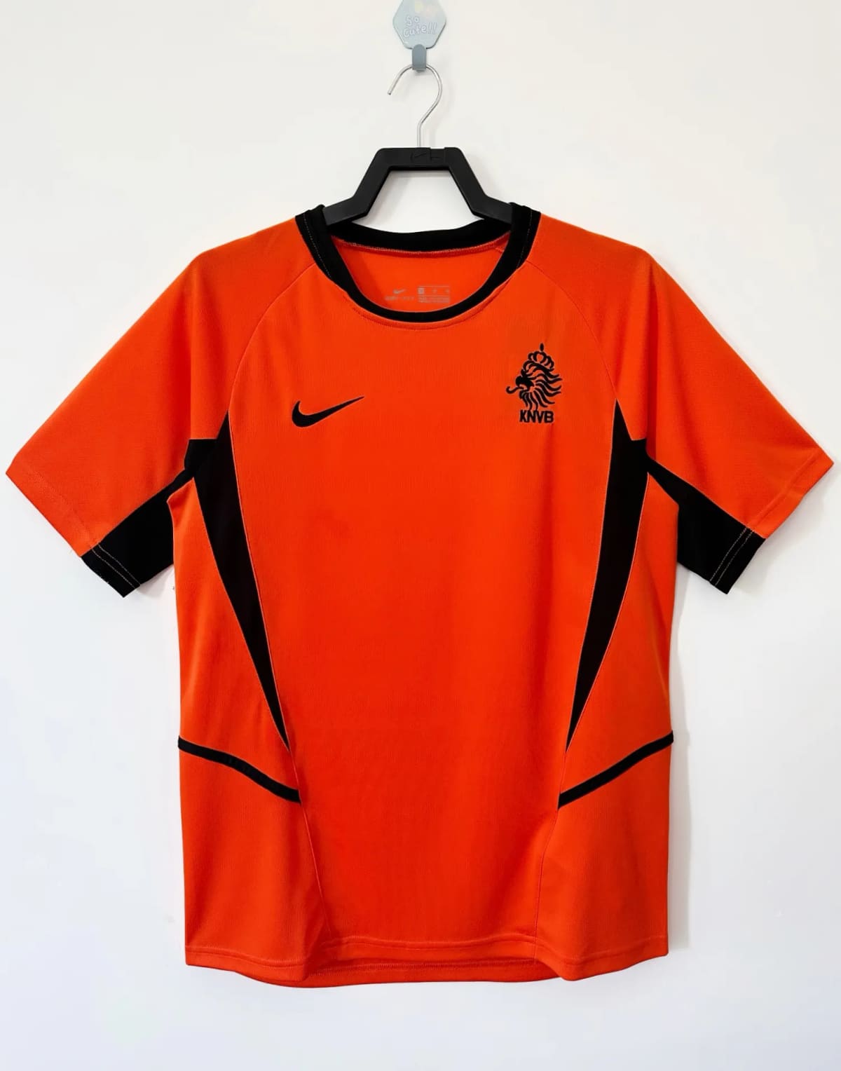 2002 Netherlands Home Retro Jersey