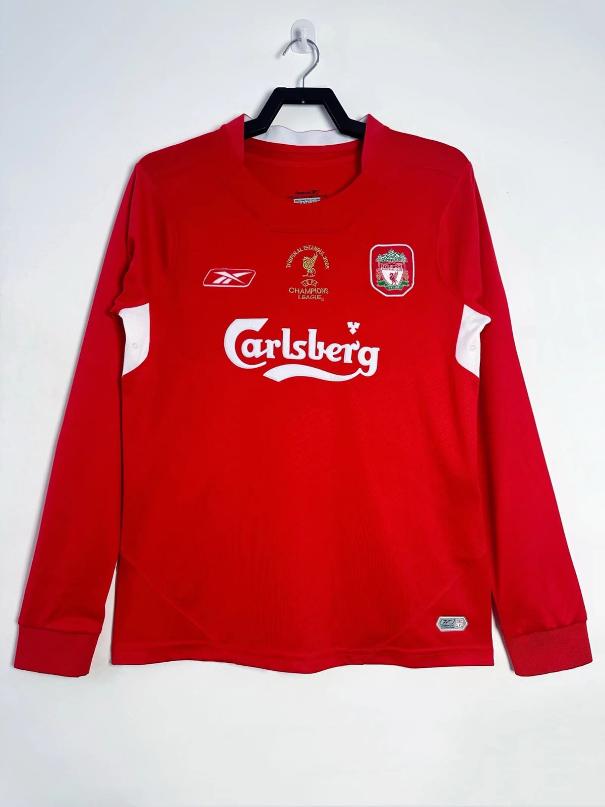 2004-05 Liverpool FC Home Long Sleeve Retro Shirt