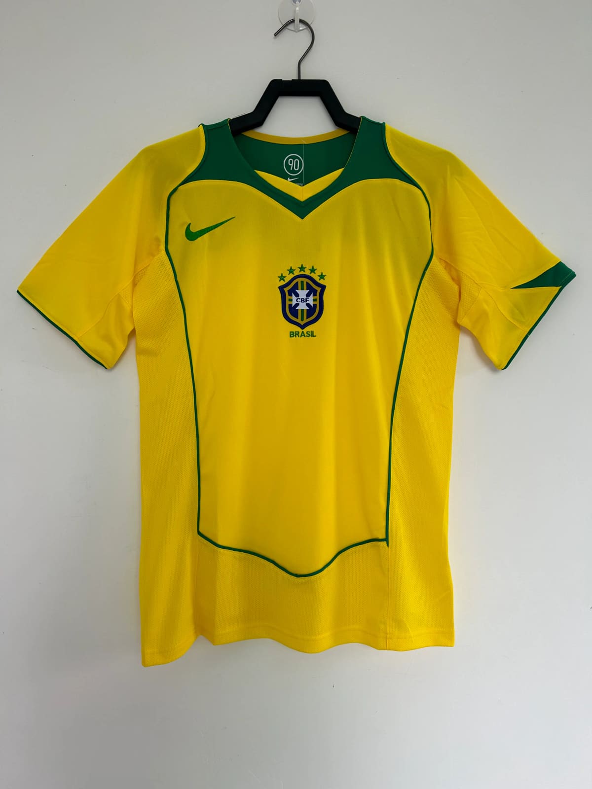 2004 Brazil Home Retro Jersey