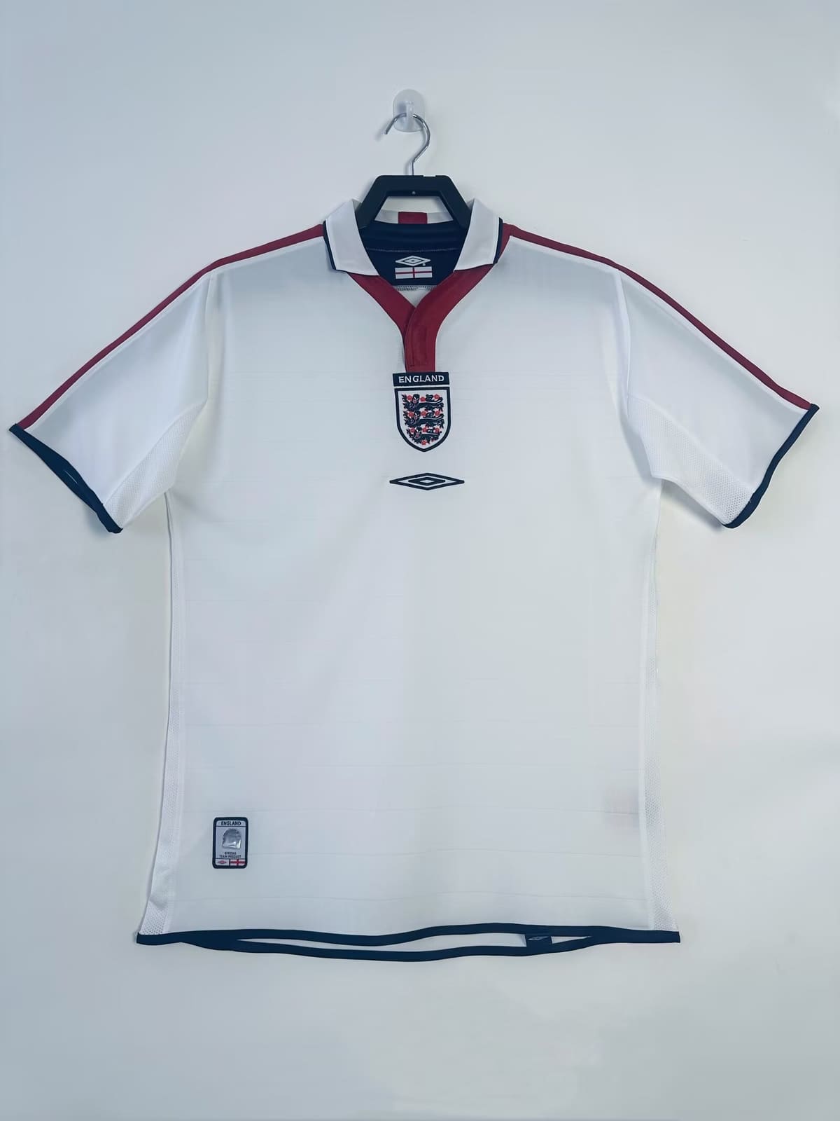 2004 England Home Retro Jersey