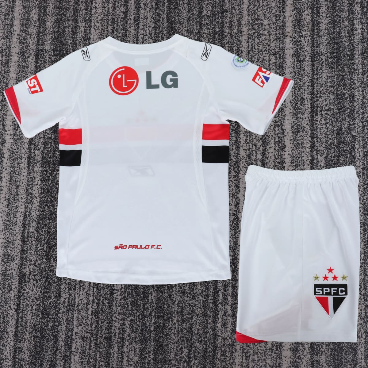 2007-08 São Paulo Home Retro Jersey - Children's