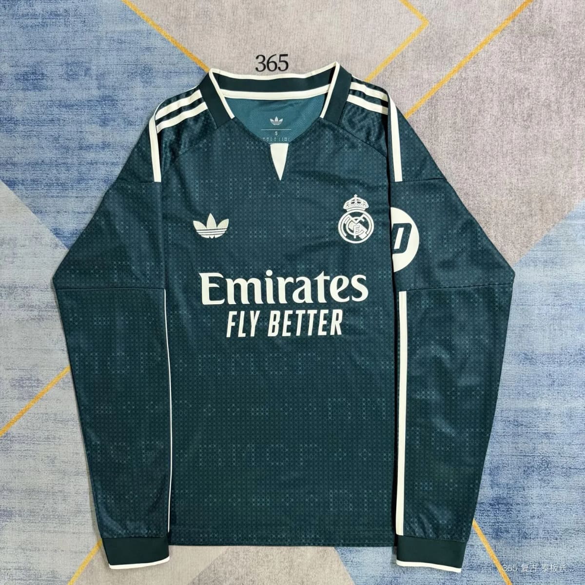 2026-27 Real Madrid Away Long-Sleeve Kit - Fan Edition