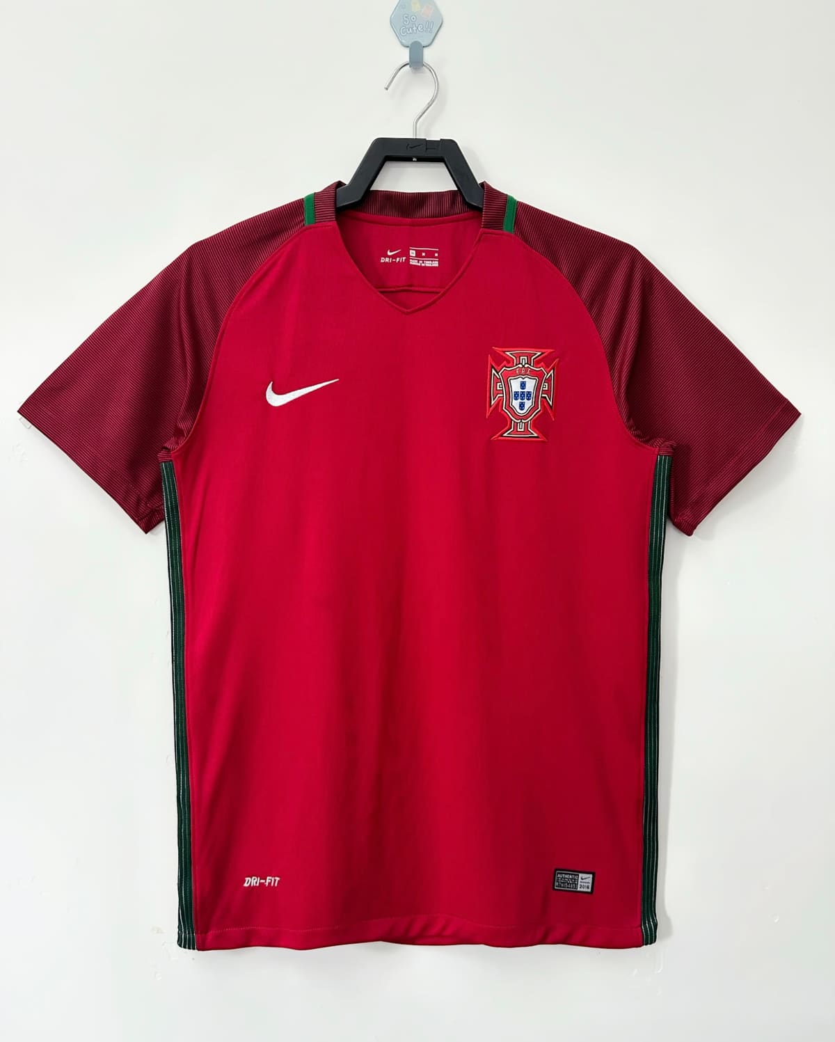2016 Portugal Home Retro Jersey