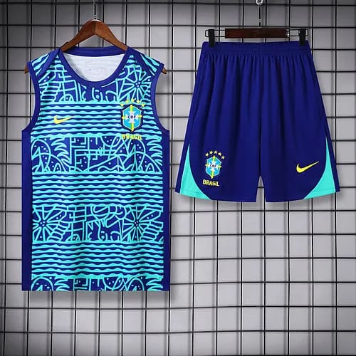 2024-25 Brazil training vest jersey