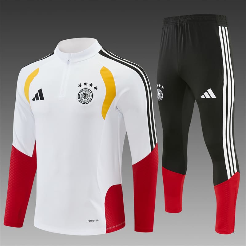 2026-27 Germany White Half-Zip Training Jersey
