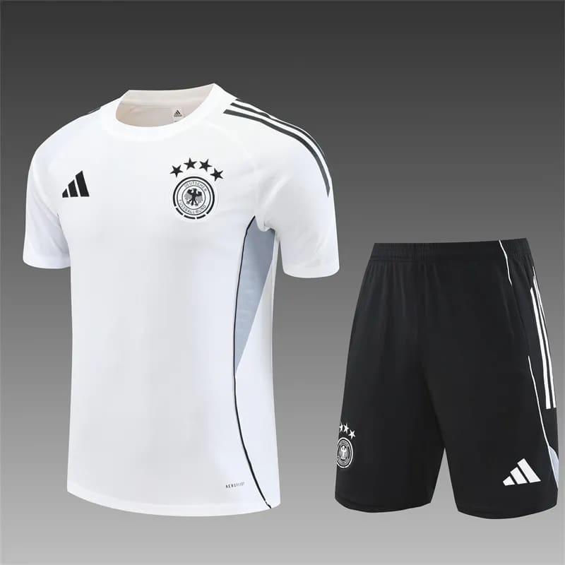 2025-26 Germany White Short-Sleeve Training Jersey