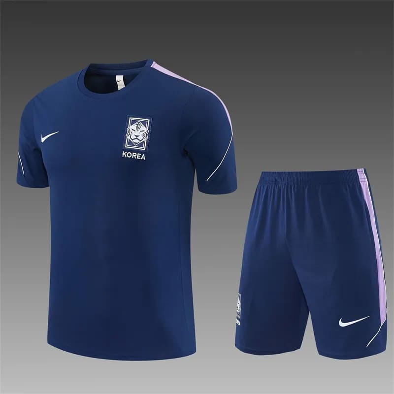 2026-27 South Korea Royal Blue Short-Sleeve Training Jersey