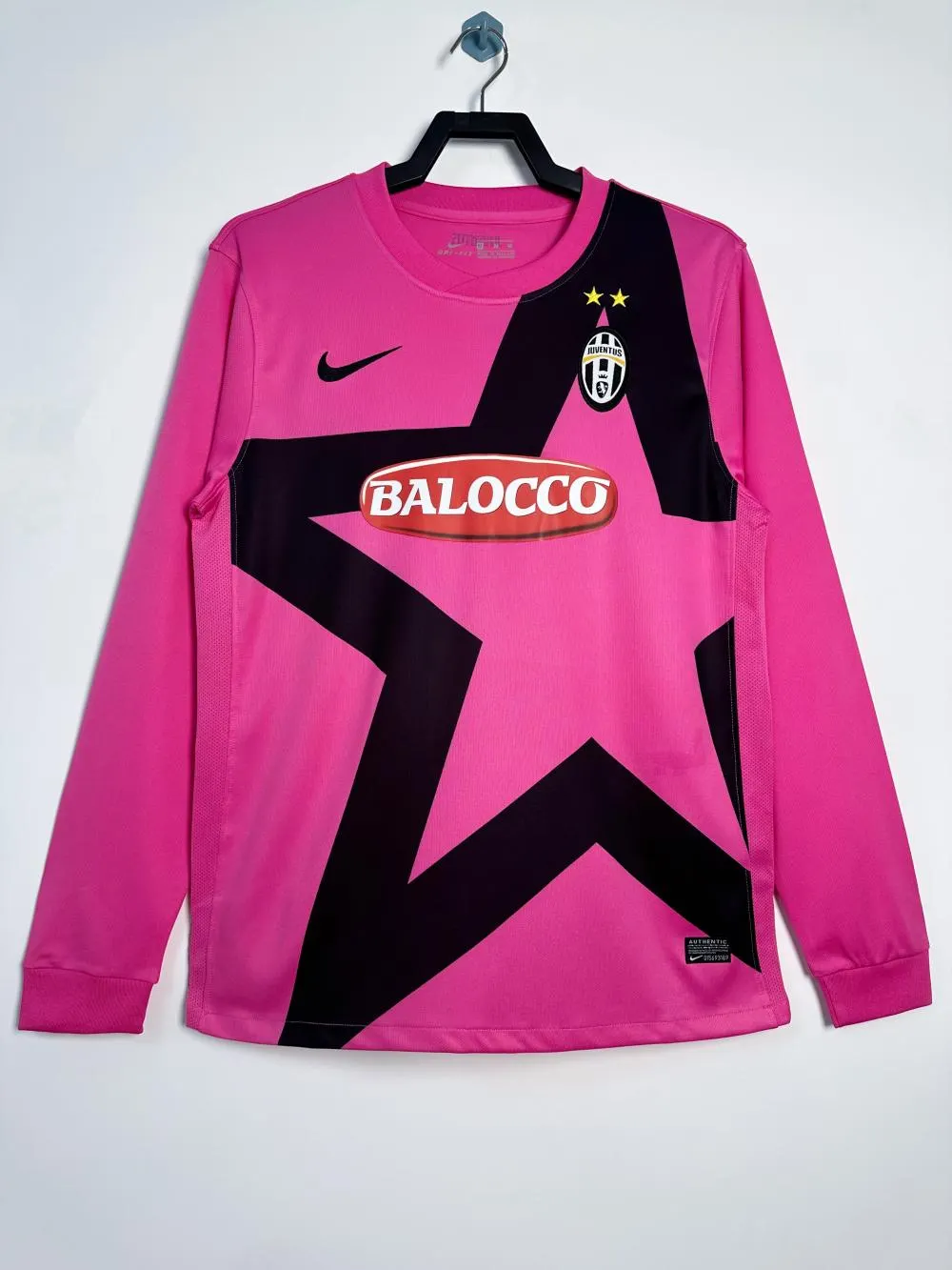 2011-12 Juventus Away Long-Sleeve Retro Jersey