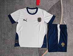 2025-26 Portugal White Training Jersey - Kids