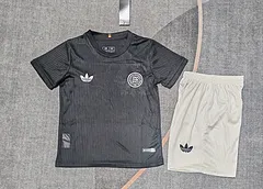 2025-26 Germany 125th Anniversary Black Jersey - Kids Edition