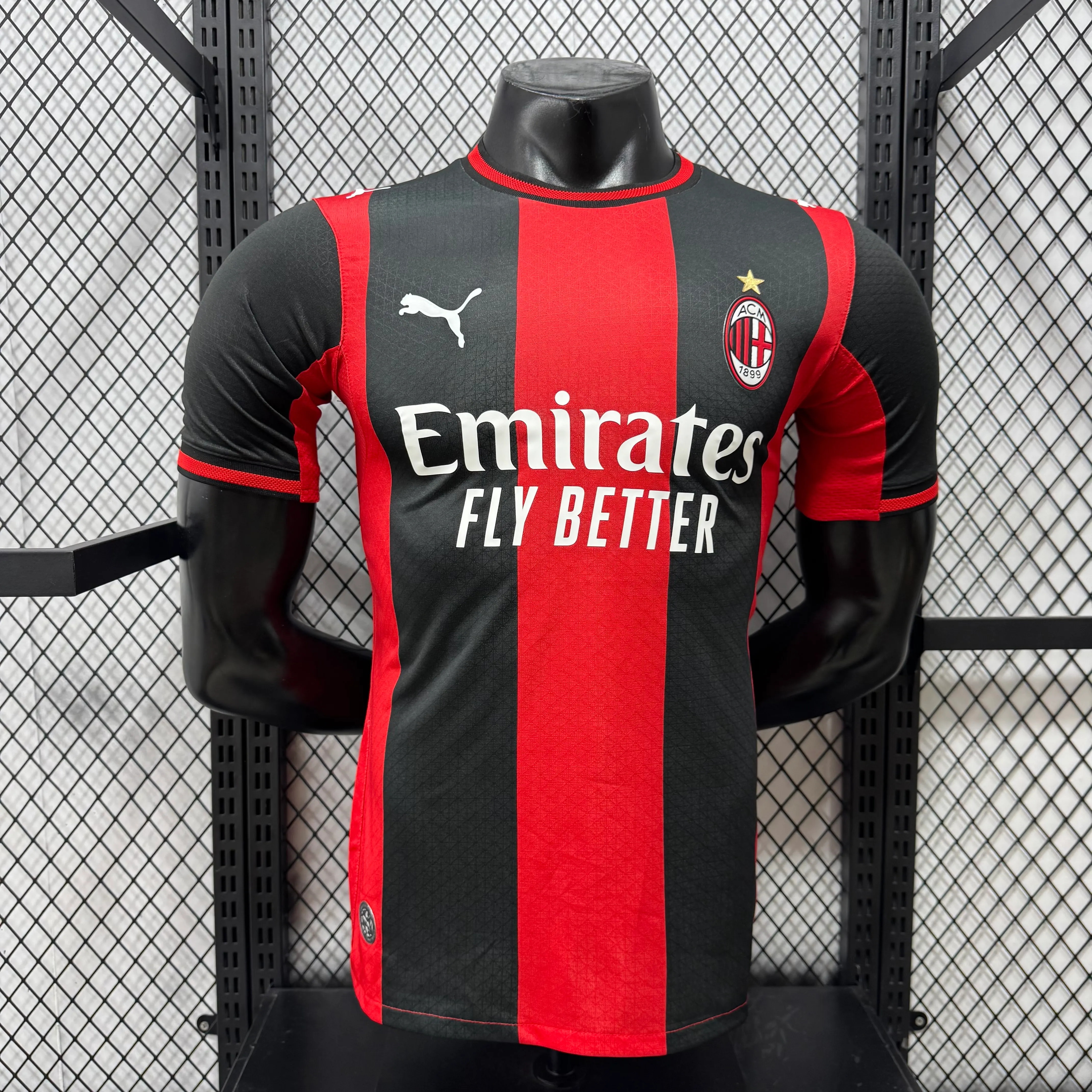 2026-27 AC Milan Home Jersey – Player Version 1