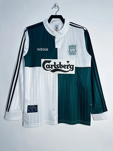 1995-96 Liverpool Away Long Sleeve Retro Shirt