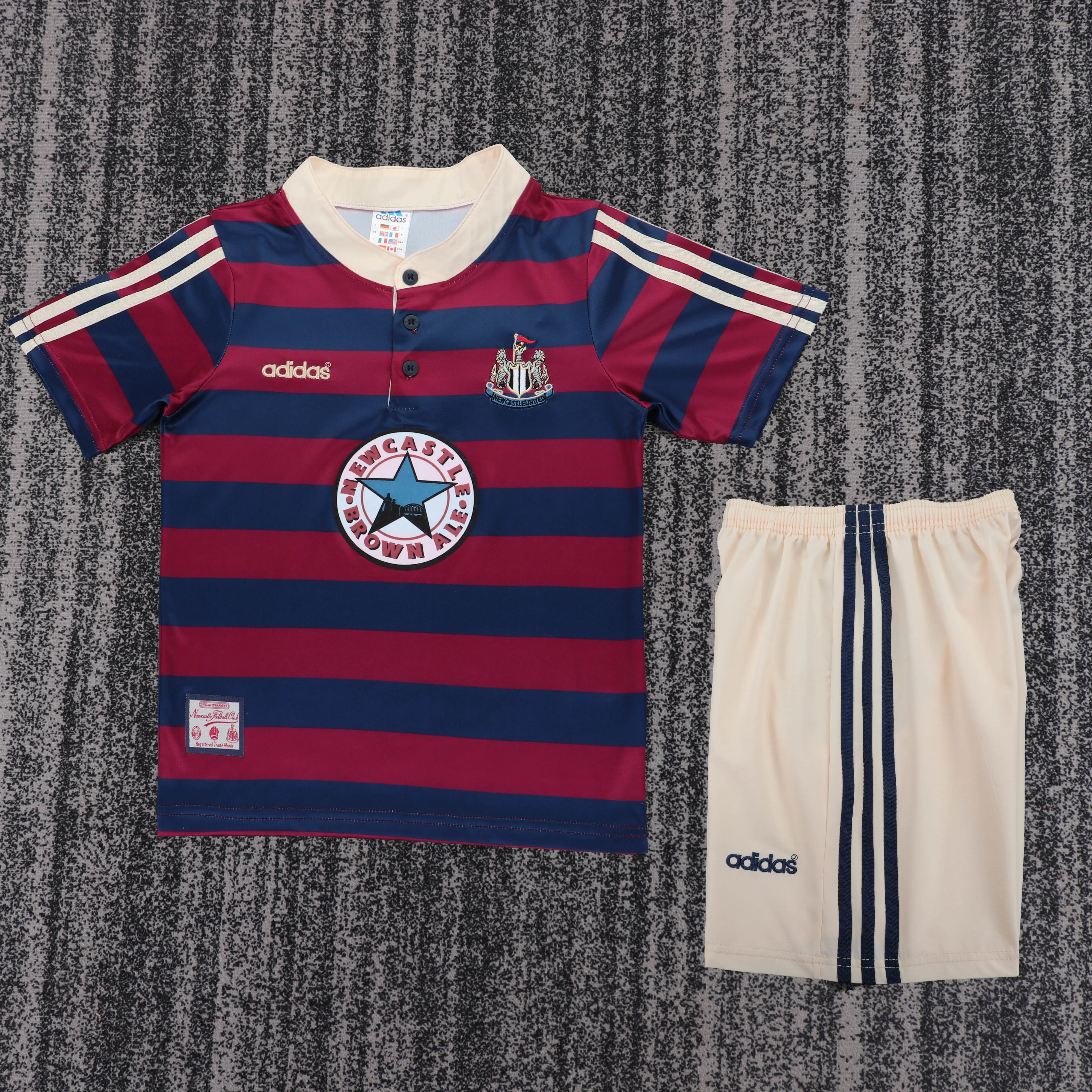 1995-97 Newcastle United Away Retro Kit - Children's