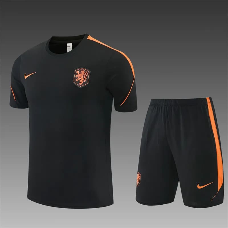 2026-27 Netherlands Black Short-Sleeve Training Jersey