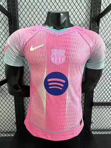 2025-26 Barcelona Pink Special Edition Shirt - Player Edition