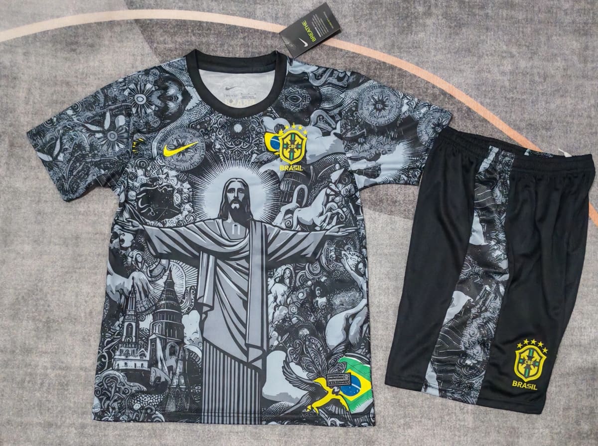 2025-26 Brazil Goddess Jersey — Kids'