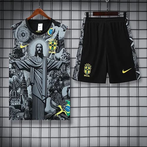 2025-26 Brazil vest training jersey
