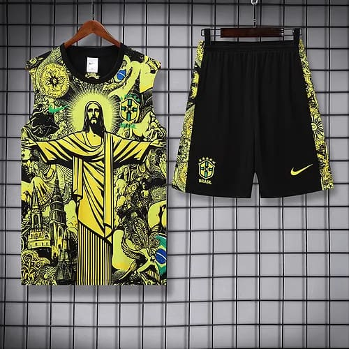 2025-26 Brazil vest training jersey