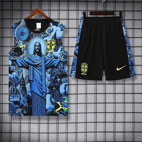 2025-26 Brazil vest training jersey