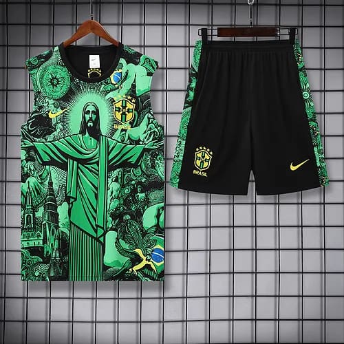 2025-26 Brazil vest training jersey