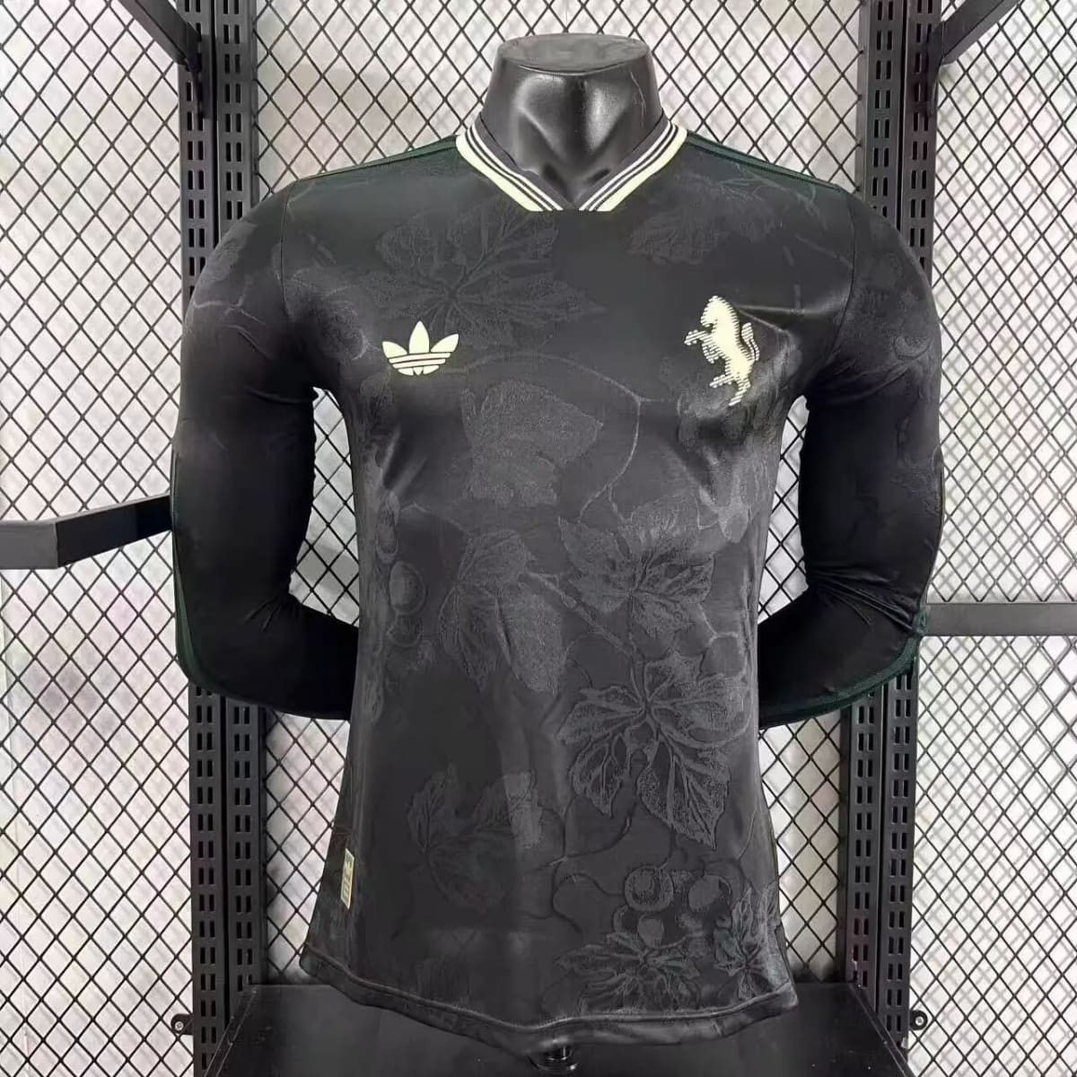 2025-26 Juventus Second Away Long-Sleeve Jersey - Player Version