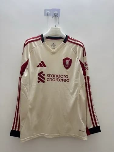2025-26 Liverpool away long-sleeved jersey.