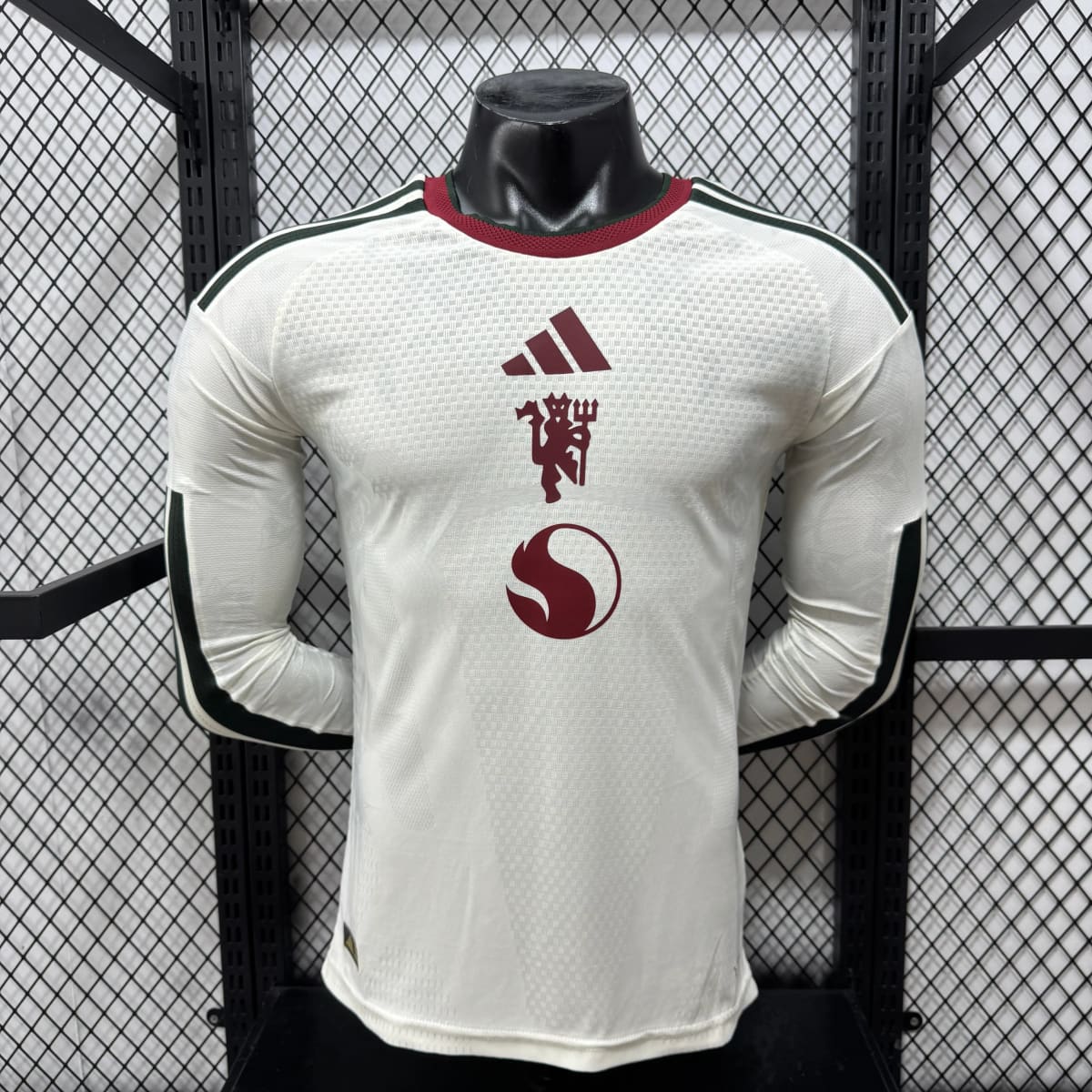 2026-27 Manchester United Second Away Long-Sleeve Kit - Player Version