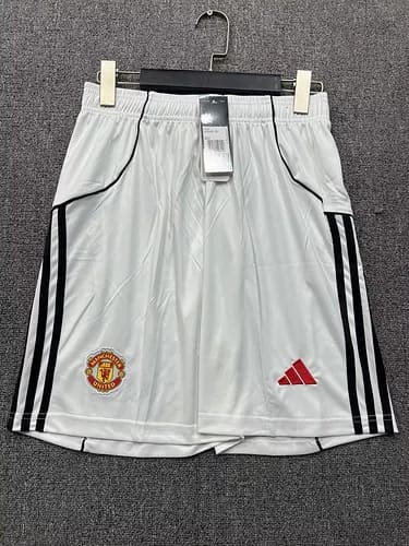 2025-26 Manchester United Home Shorts