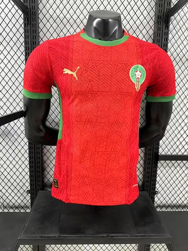 2025-26 Morocco Home Shirt - Players