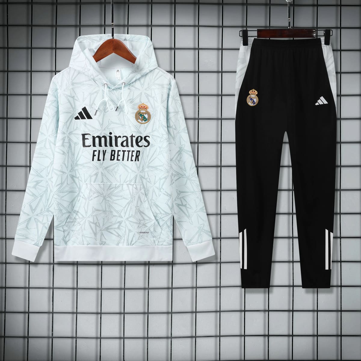 2025-26 Real Madrid Hooded Training Jersey