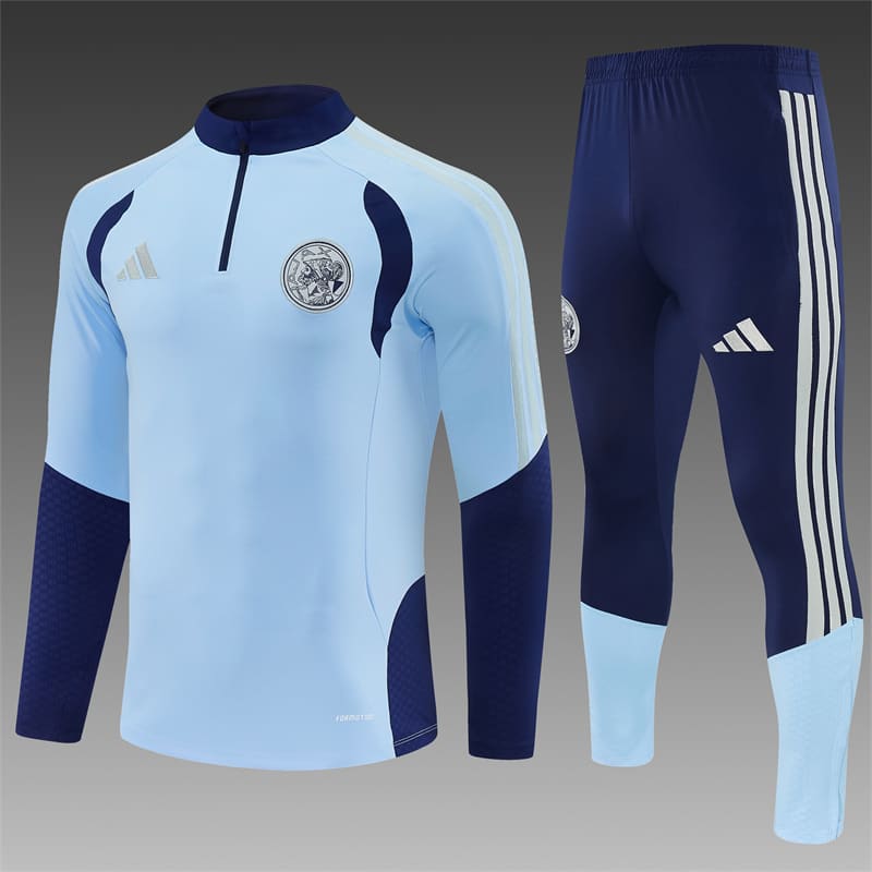 2026-27 Ajax Light Blue Half-Zip Training Suit