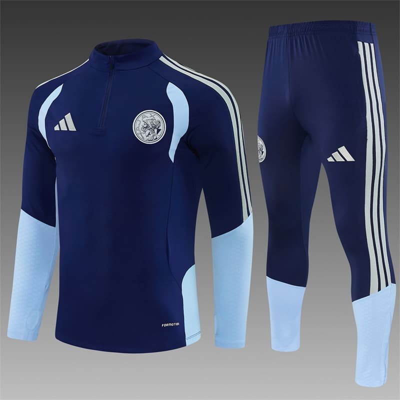 2026-27 Ajax Royal Blue Half-Zip Training Suit