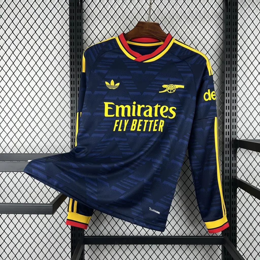 2026-27 Arsenal Away Long-Sleeve Kit - Fan Edition