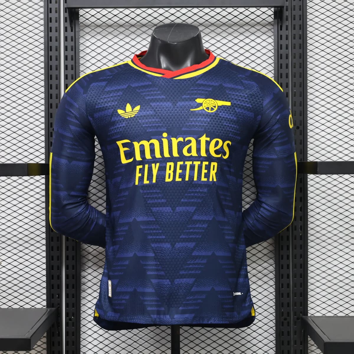 2026-27 Arsenal Away Long-Sleeve Kit - Player Version