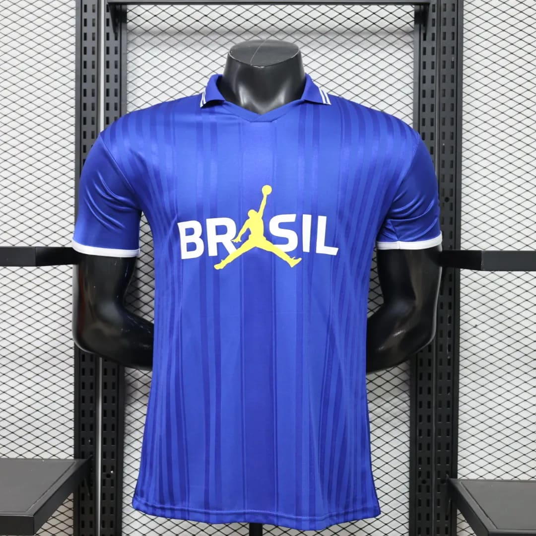 2026-27 Brazil Jordan Royal Blue Jersey - Player Version