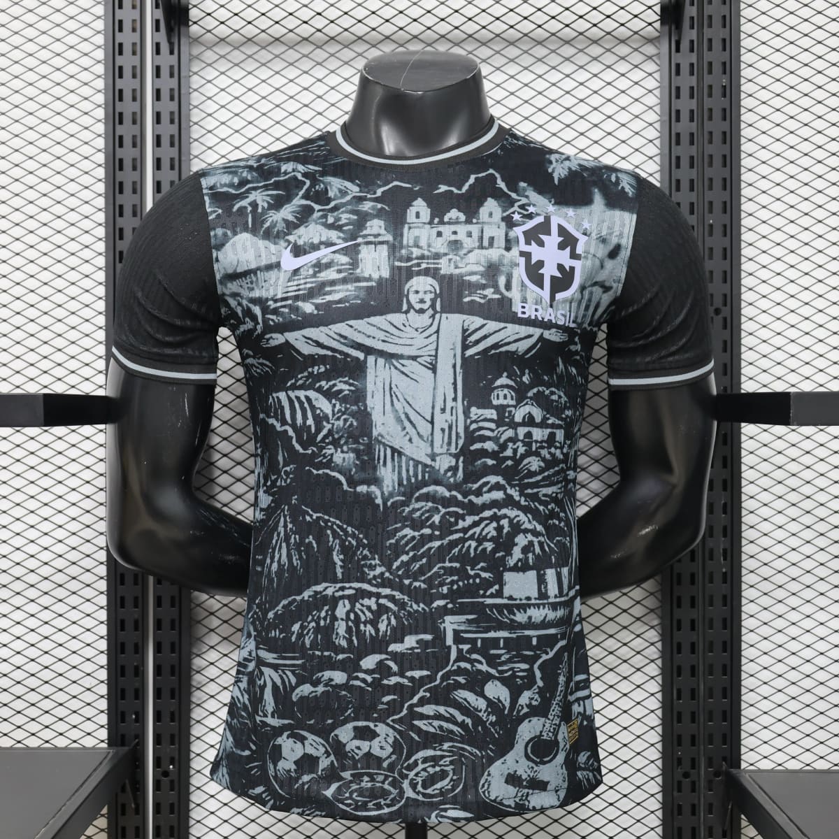 2026-27 Brazil x Black Christ Special Edition Jersey - Player Version