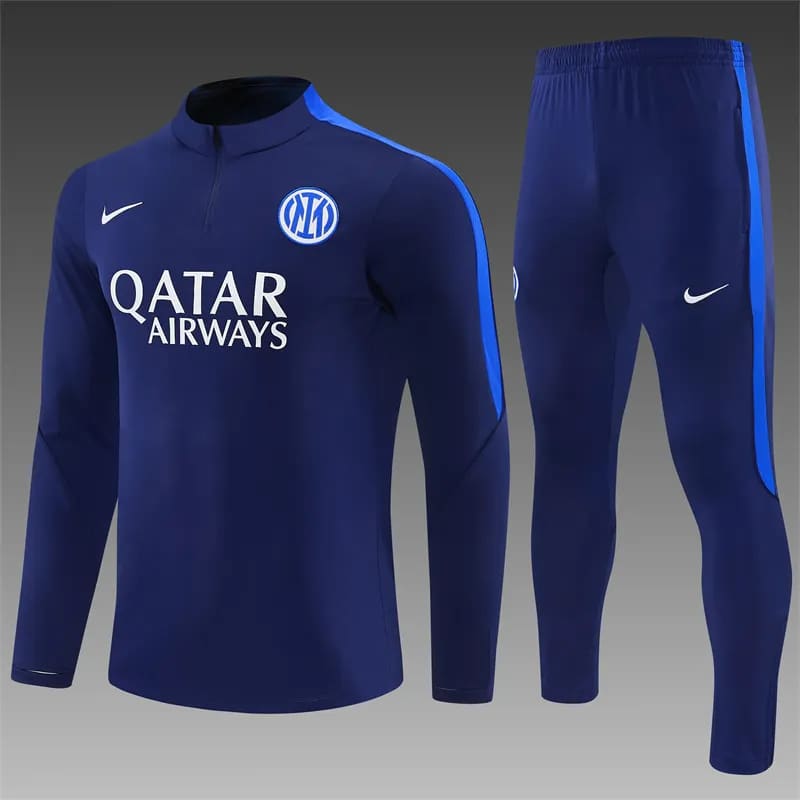 2026-27 Inter Milan Royal Blue Half-Zip Training Jersey