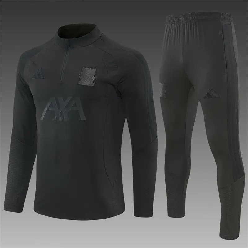 2026-27 Liverpool Black Half-Zip Training Jersey